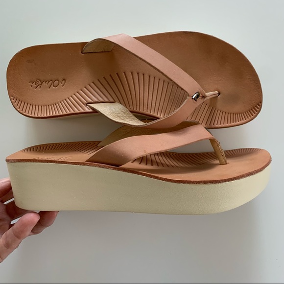 OluKai Shoes Olukai Ao Loa Platform Sandals Poshmark